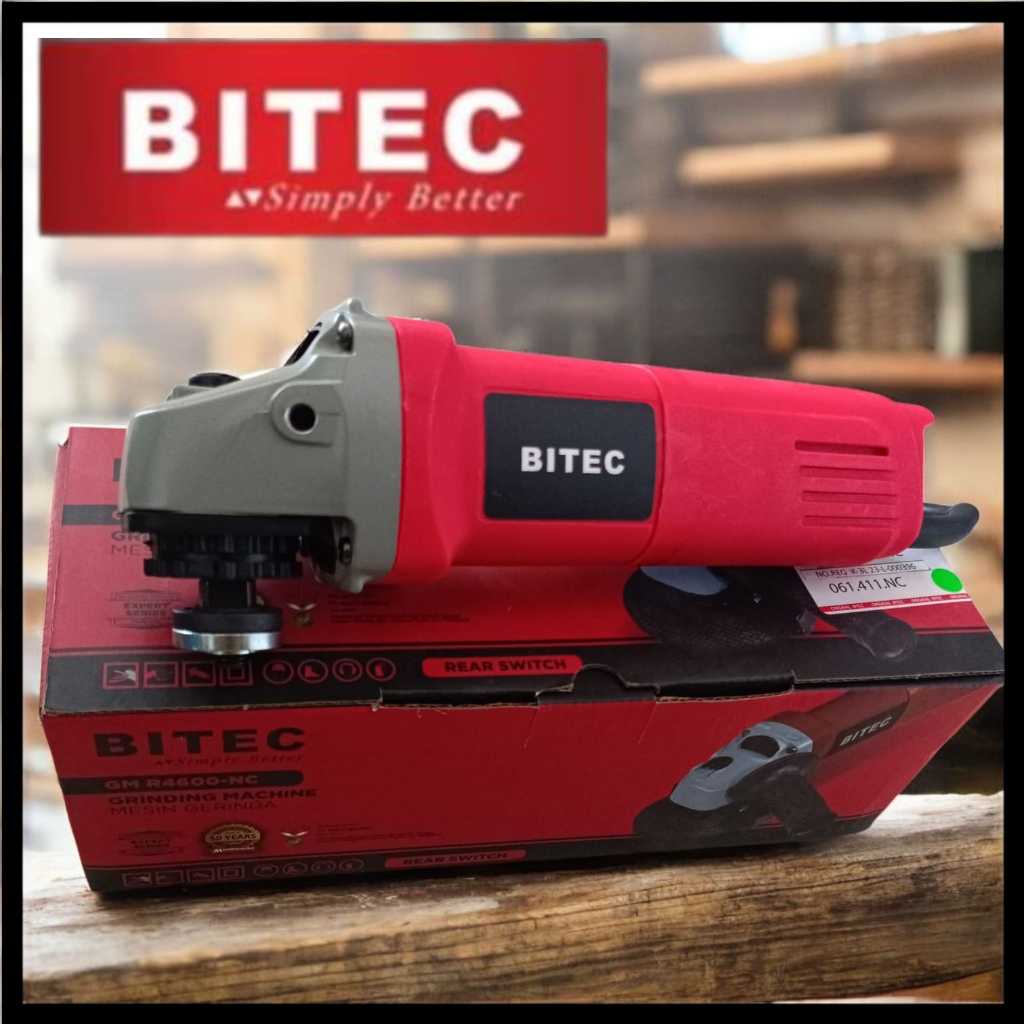 BITEC   mesin gerinda tangan listrik 4 inch BITEC  GM R4600 - NC