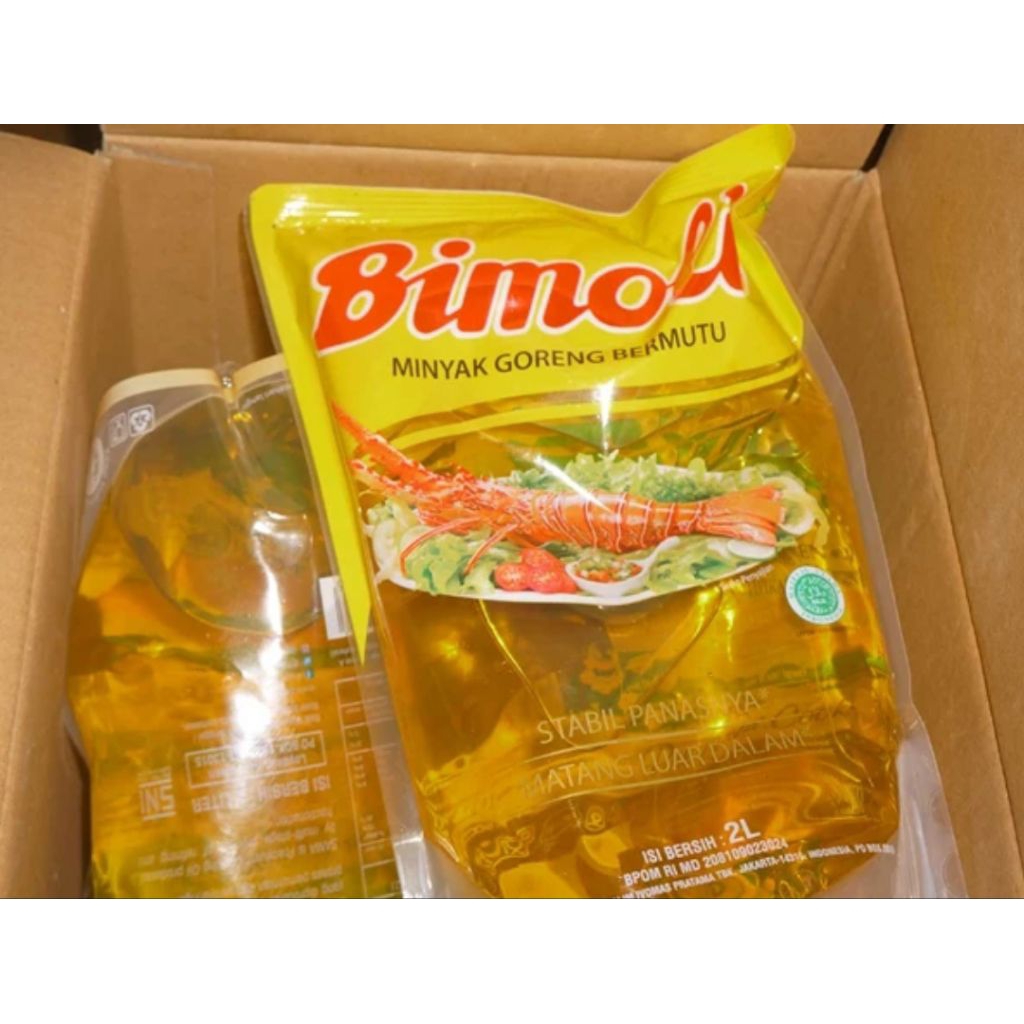 Minyak Goreng Bimoli 2 Liter (1 Dus)