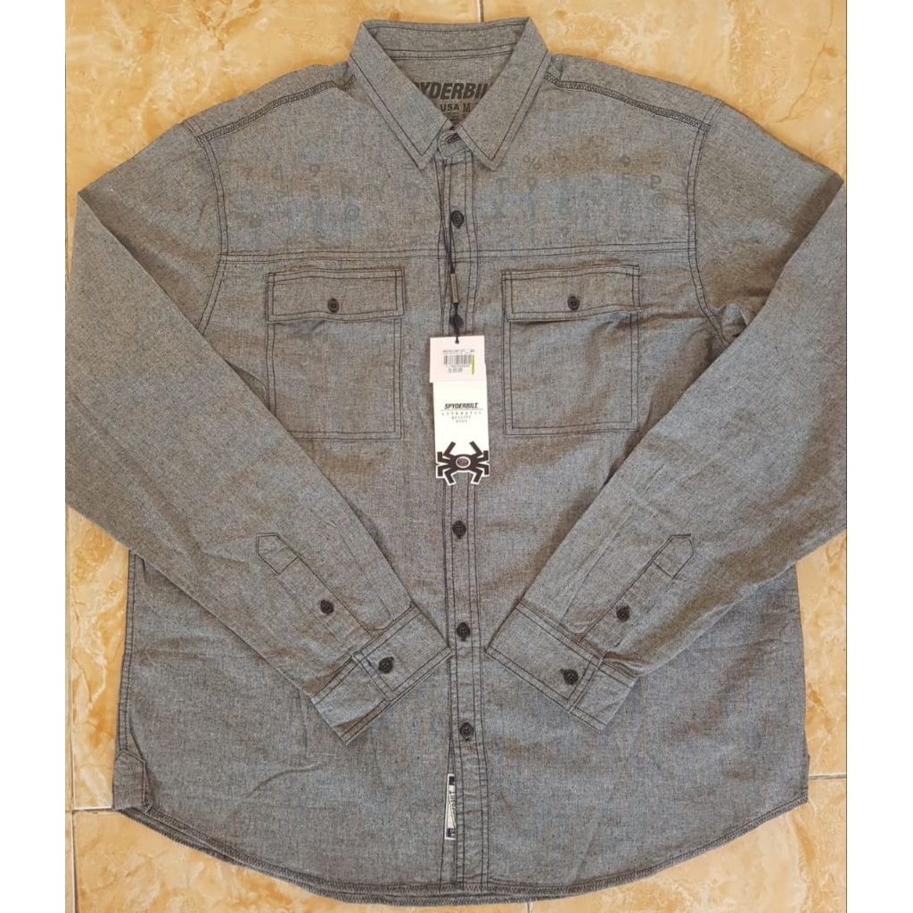 Kemeja spyderbilt (XL,XXL) original