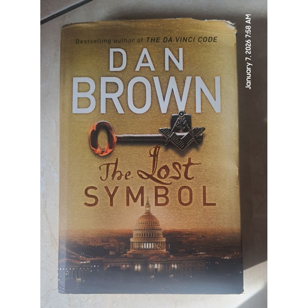 Novel Hardcover Dan Brown - The Lost Symbol (Import bahasa Inggris)