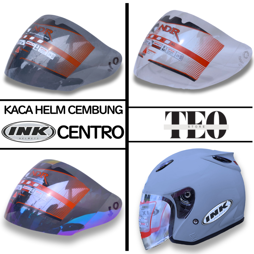 Kaca Helm INK CENTRO Visor Helmet CEMBUNG venom open ink centro 2