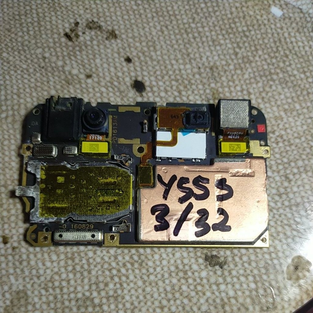 mesin vivo y55s ram 3/32 normal tinggal pasang