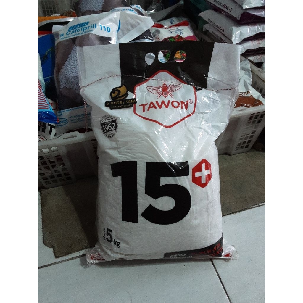 PUPUK NPK 15+ TAWON 5KG