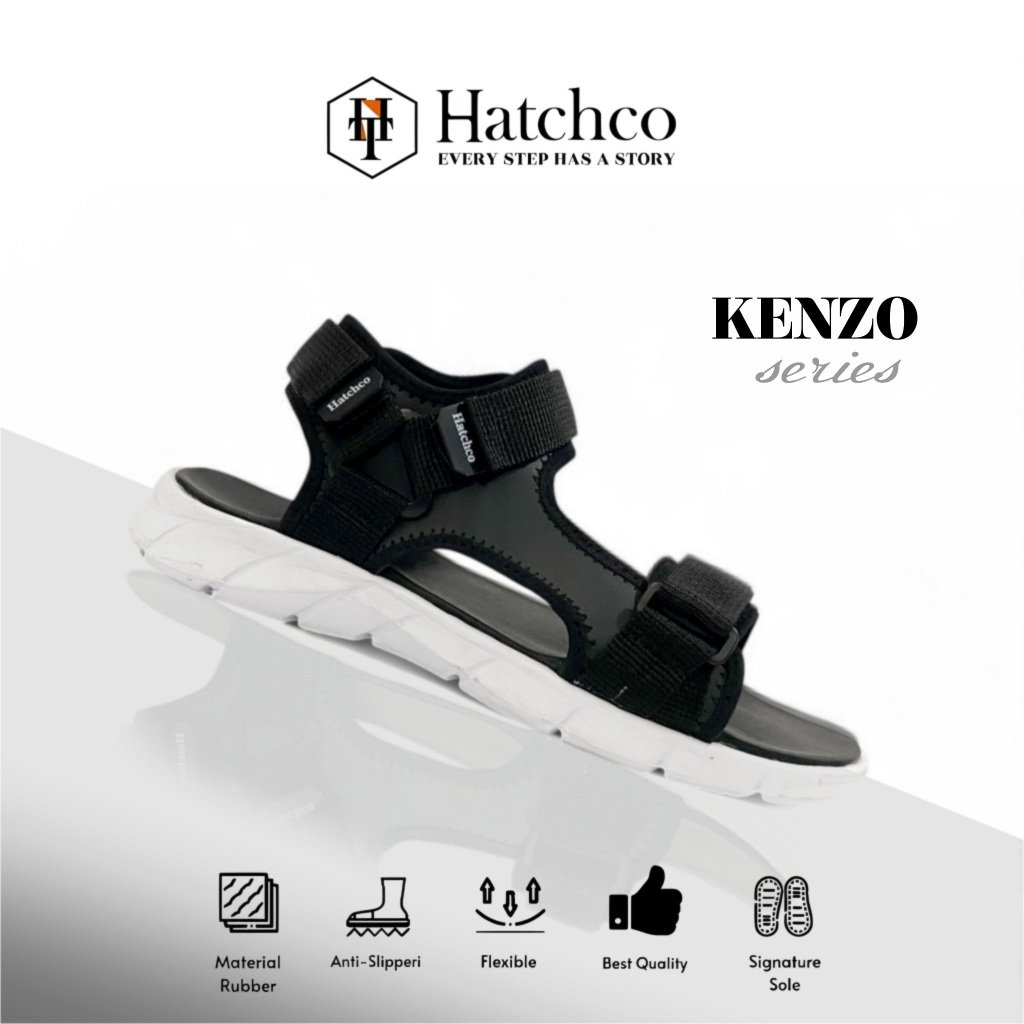 Hatchco Official - Sandal Gunung KENZO Sandal Adventure Sandal Outdoor Sendal Gunung Pria Wanita San
