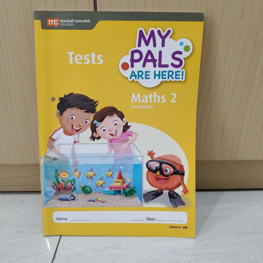 Buku Preloved My Pals Maths Tests 2