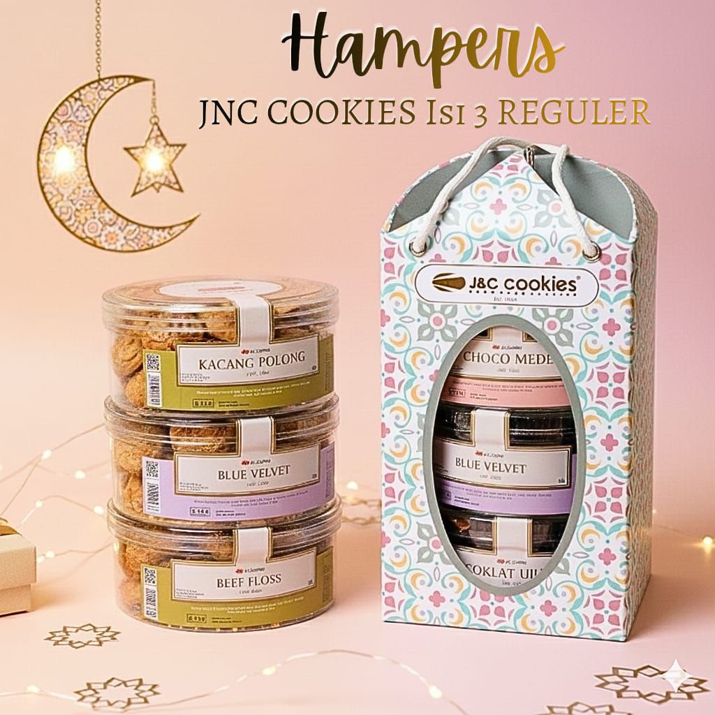 JnC Cookies Hampers isi 3 Reguler//Cibubur-Kranggan-Bekasi