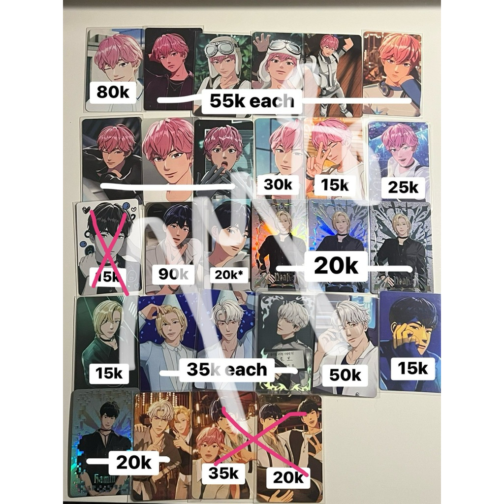 Photocard Bagde Album Doll Memkit Plave