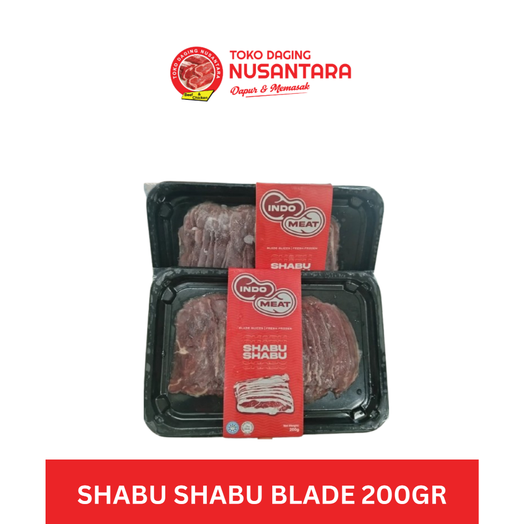 SHABU-SHABU BLADE 200 GRAM | Toko Daging Nusantara