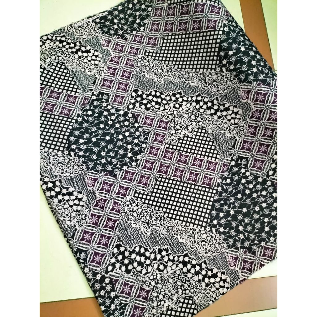 bahan kain batik meteran jenis bahan ( Dolby )