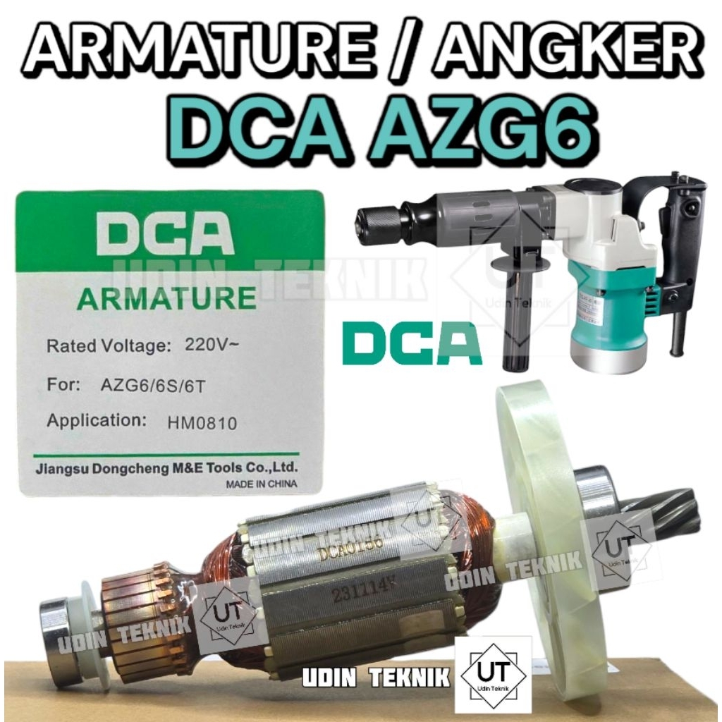 ARMATURE DCA AZG6 ANGKER MESIN JACK HAMMER DCA AZG 6 DCA