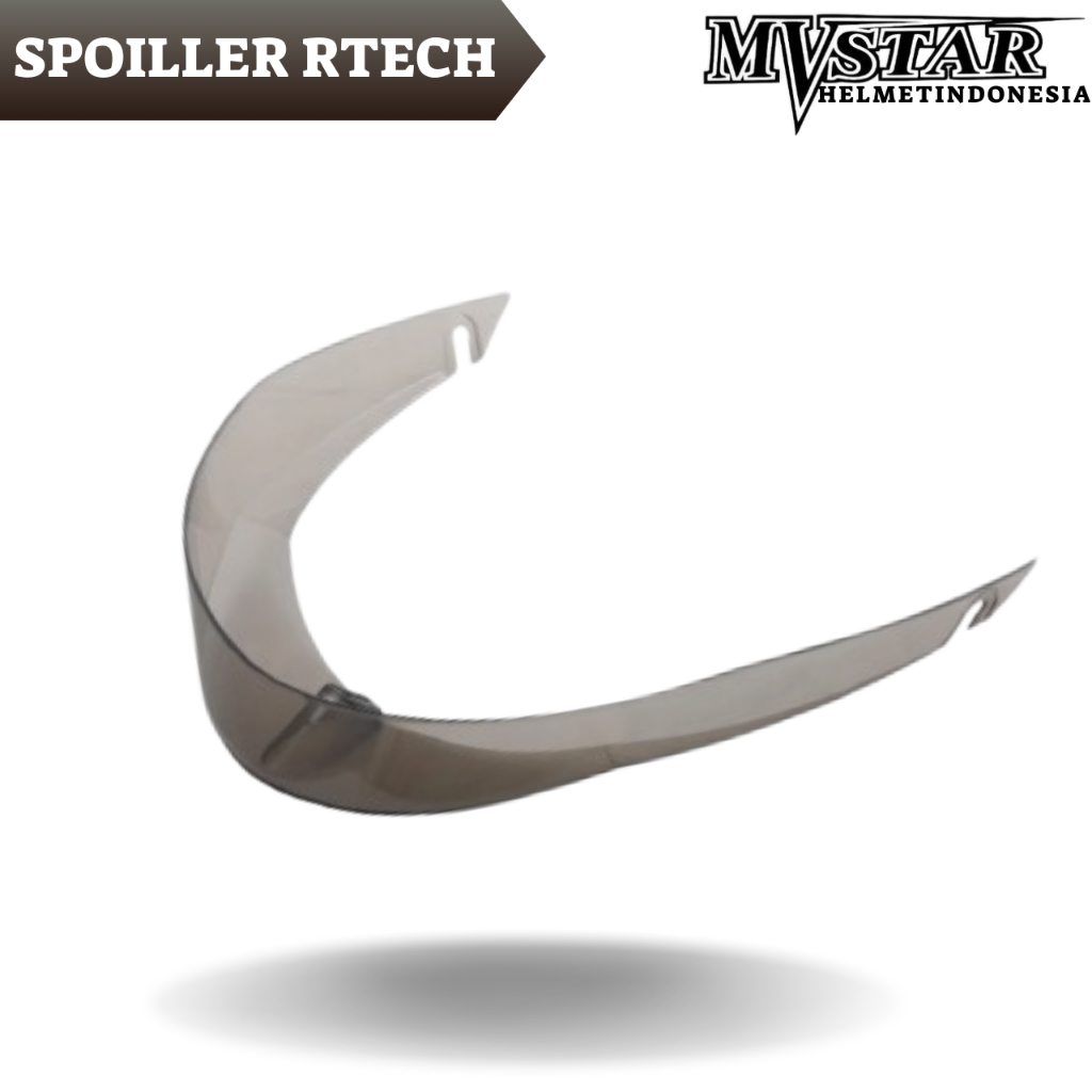 best deals spoiler helm / spoiler helm kyoto / spoiler rsv lengkap dengan baut / spoiler lem 3m