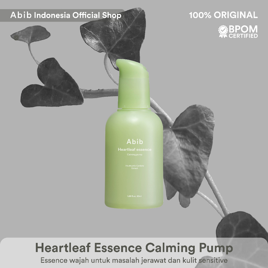 (CLEARANCE) ABIB Heartleaf Essence Calming Pump 50ml