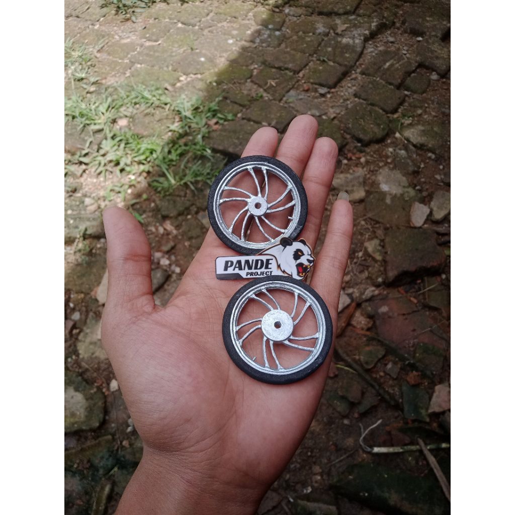 miniatur velg cefiro RX king skala 12