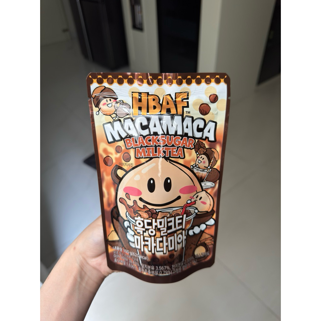 HBAF almond Honey Butter 120gr 100% Handcarry KOREA | HBAF Macamaca Blacksugar Milktea 120gr