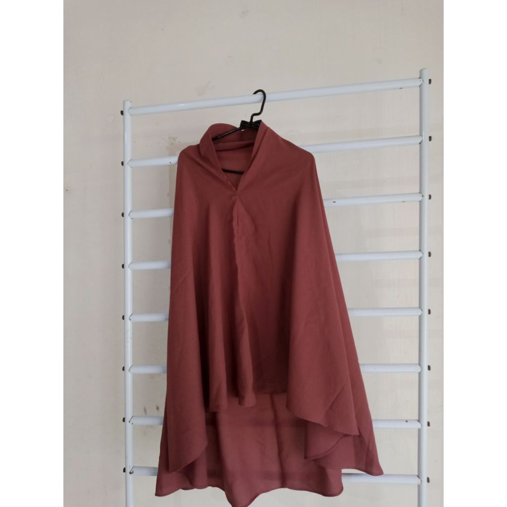 hijab elha warna mauve