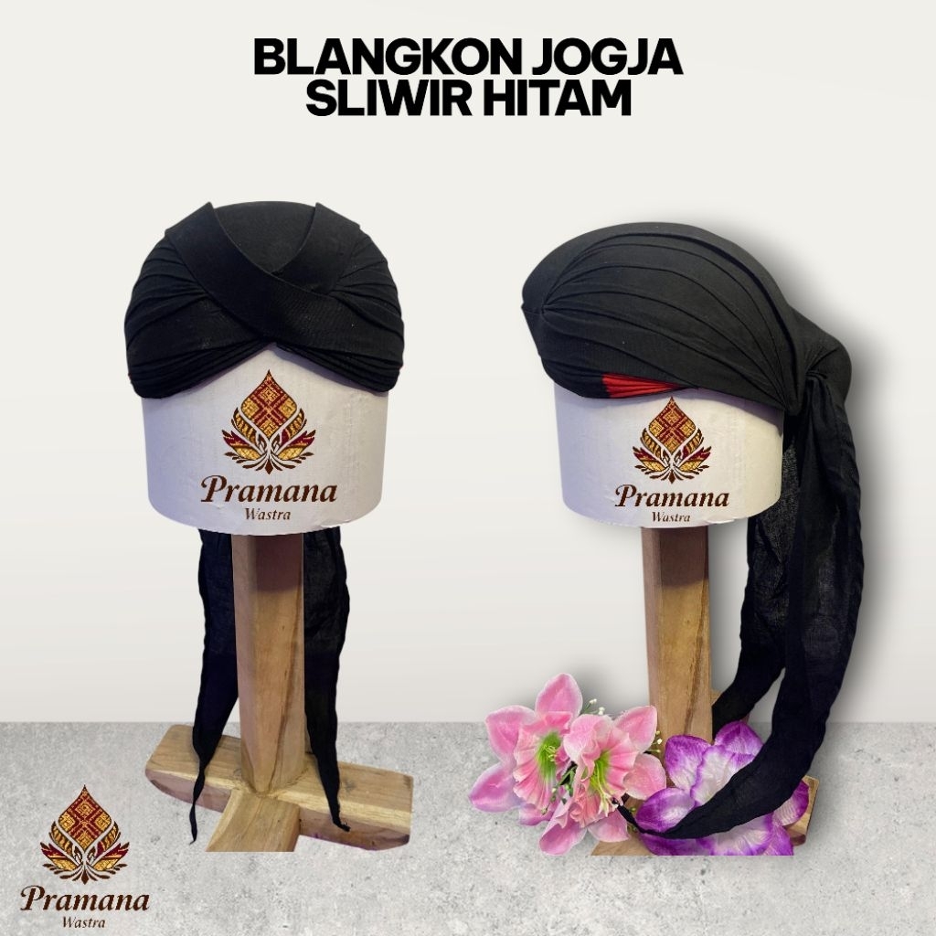 Blangkon Hitam Polos Sliwir Premium
