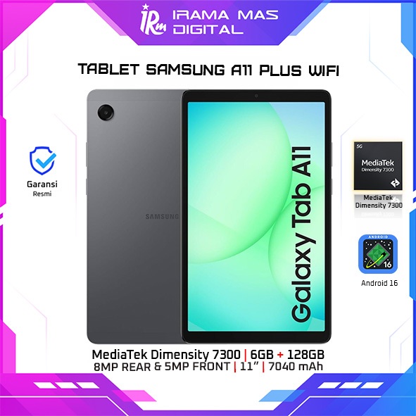 TABLET SAMSUNG A11 PLUS 5G 6GB 128GB + COVER - GREY