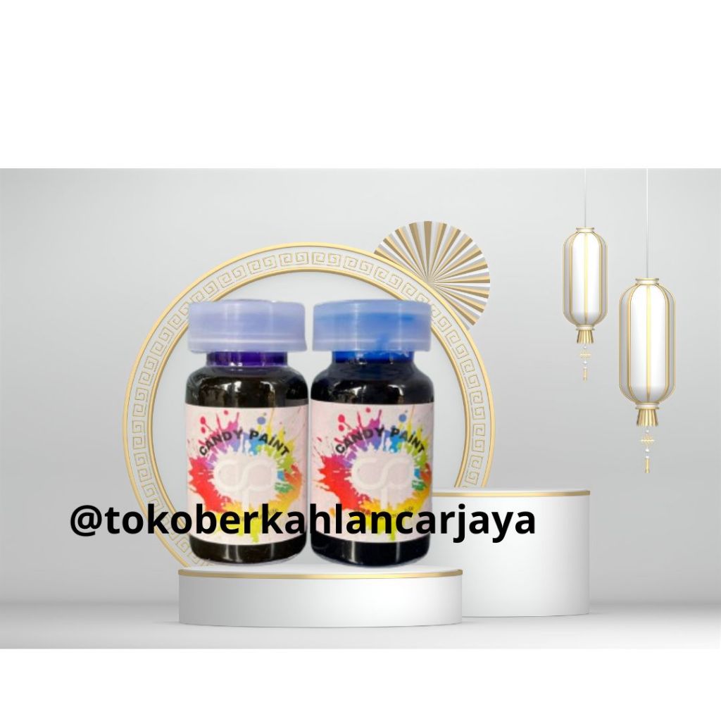 (OLES) 12.5 ML CAT CANDY PAINT CAT PEWARNA LOGAM OLES CAT OLES VELG MOTOR