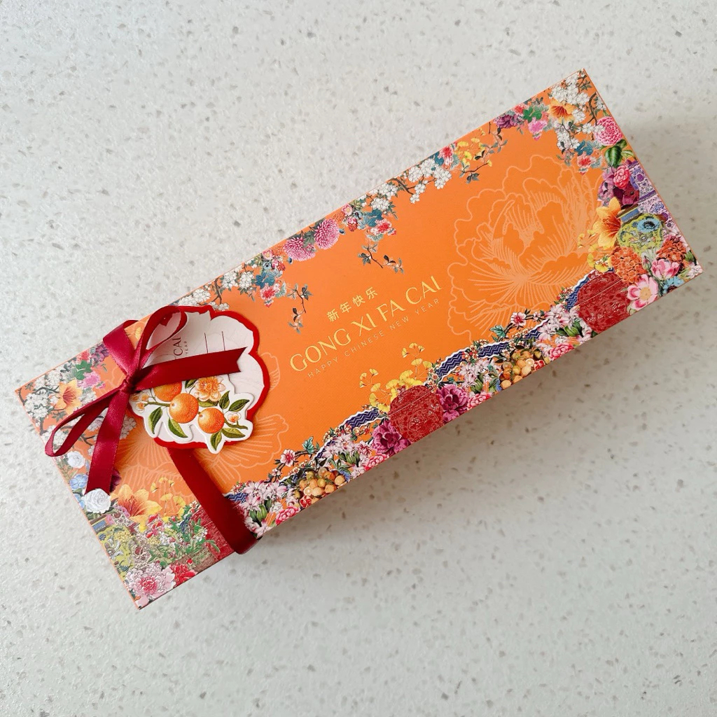 Dus Kotak Kue Kering Toples Jar 2 Tema Imlek Box Fa Cai 400ml 500ml 600ml Box Packaging Toples Jar