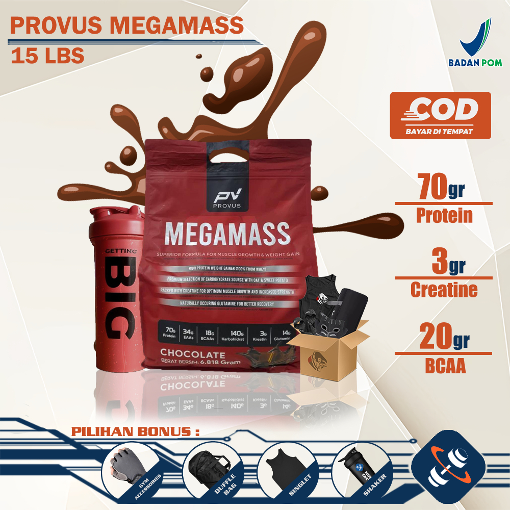 Provus Megamass Gainer 15 Lbs Mass Weigth Gainer