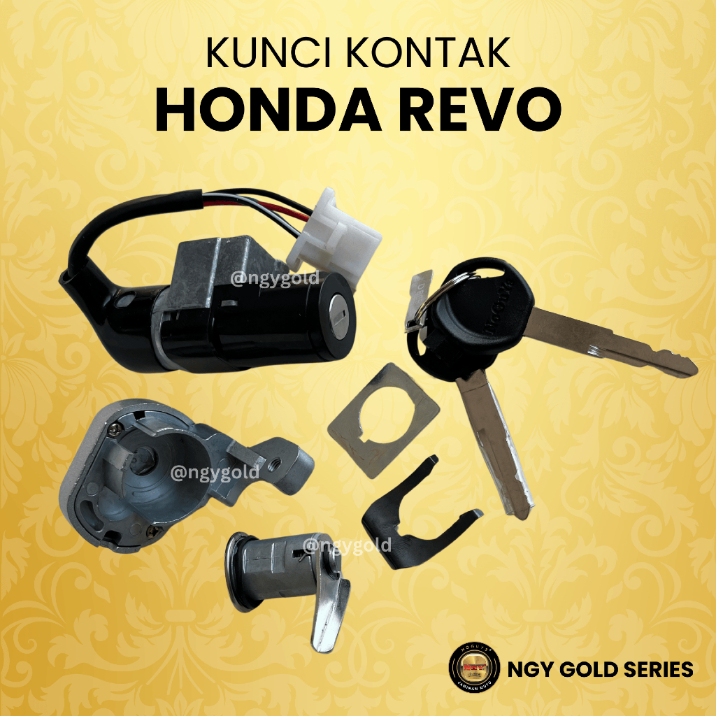 Kunci Kontak Assy + Jok NGY Motor Honda REVO / REVO 110