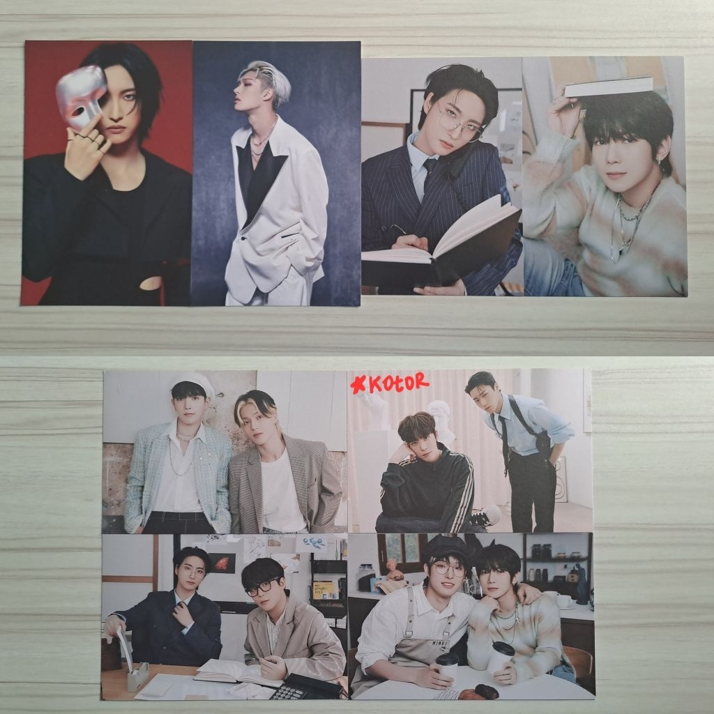[ TAKE ALL ] Official Postcard ATEEZ Hongjoong Seonghwa Yunho Yeosang San Mingi Wooyoung Jongho | Go