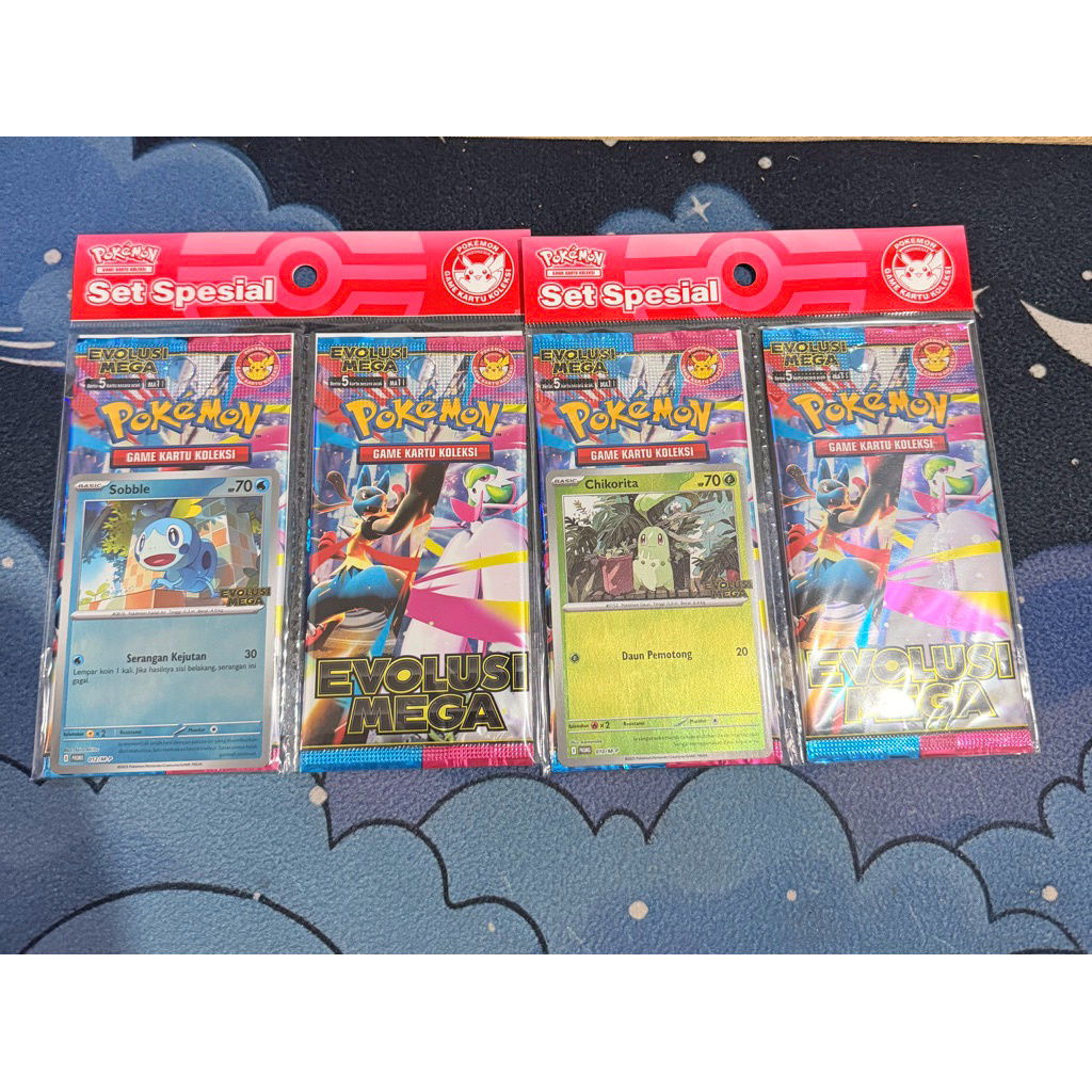 Kartu Pokemon Set Special Evolusi Mega