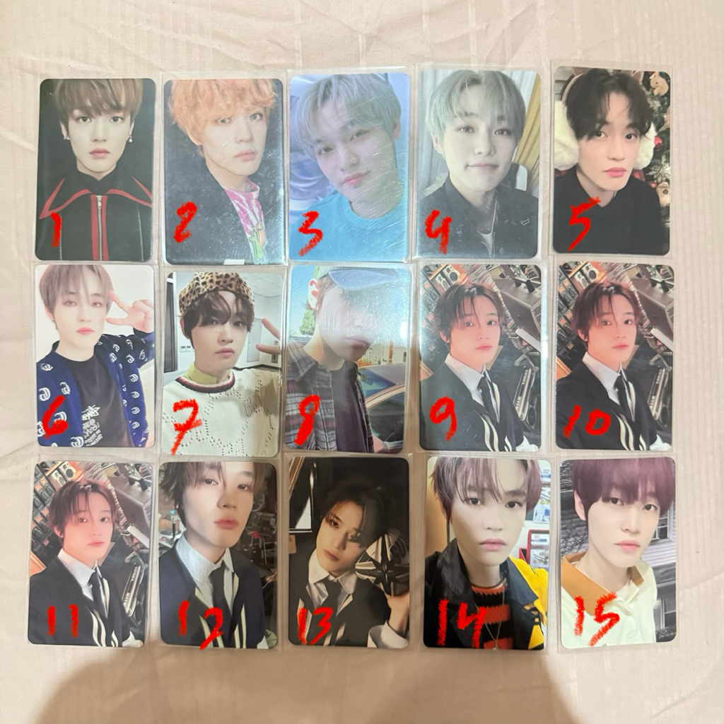 photocard (pc) official chenle NCT DREAM