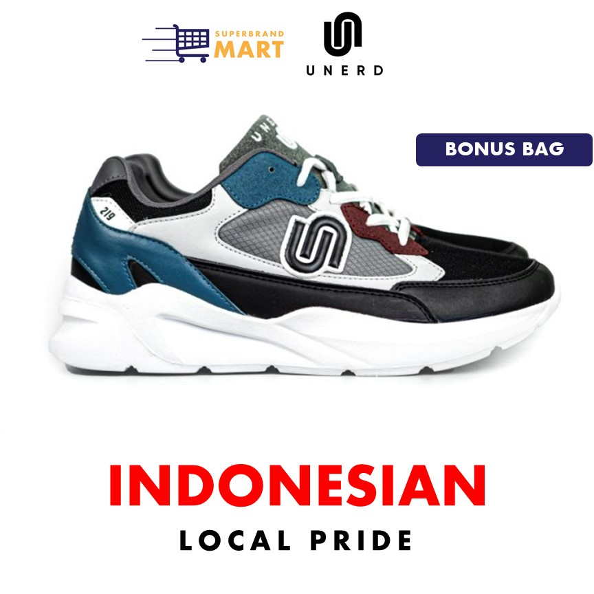 Sepatu Unerd 219 Sepatu Sneakers Casual Sport Sepatu Sneakers Olahraga Pria Wanita Unerd Original