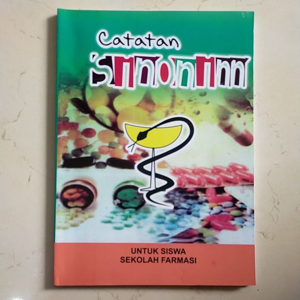 Buku Catatan Sinonim untuk Sekolah Farmasi