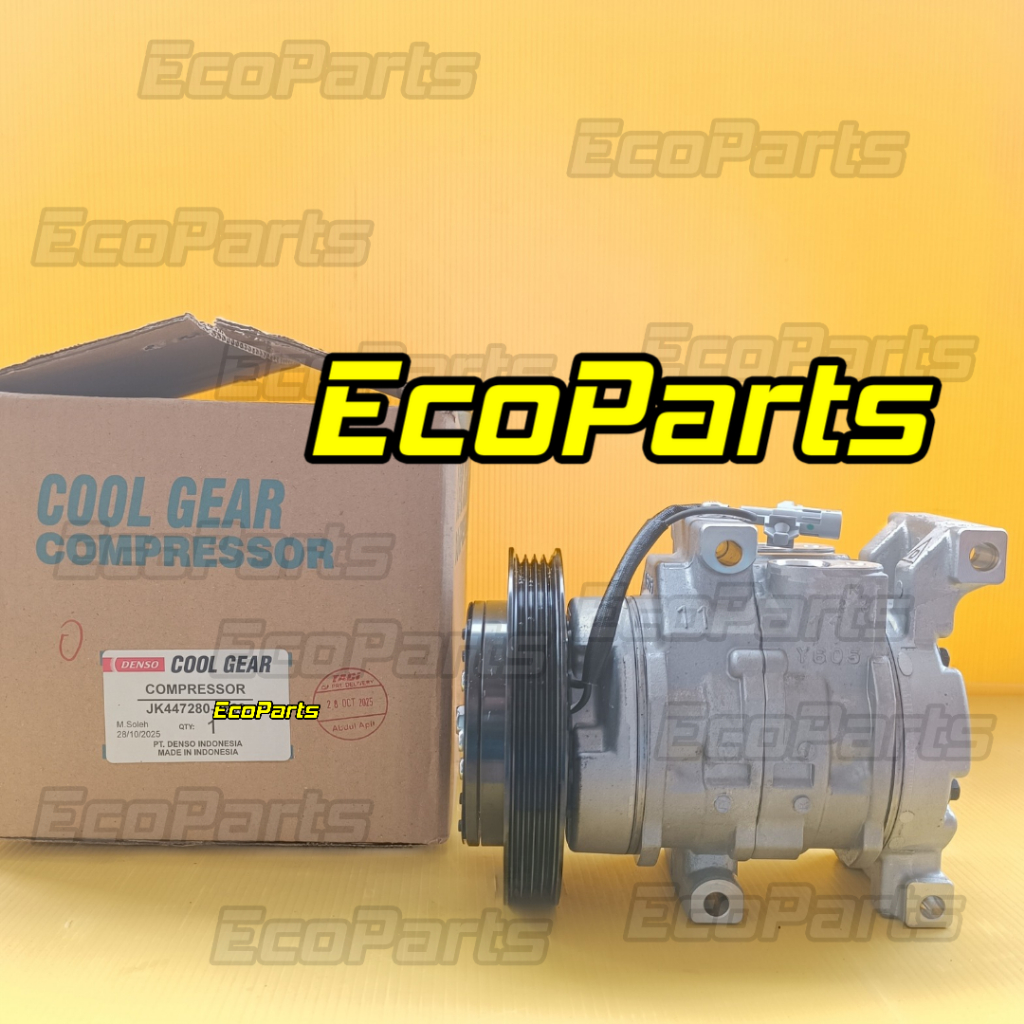 Kompresor Compressor AC Toyota Yaris 10S 11C Gen 1 DENSO Cool Gear lengkap