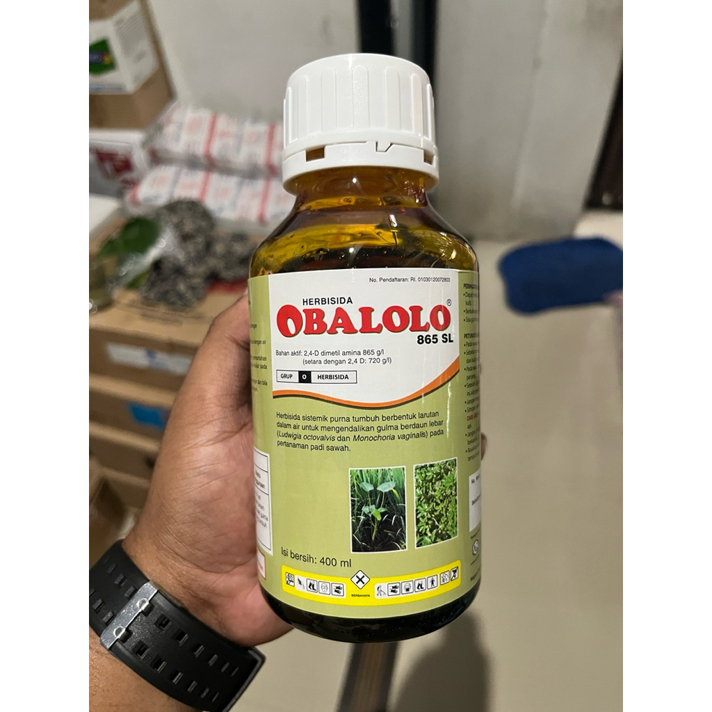 Herbisida Dimetil amina 2-4D OBalolo original 400ml