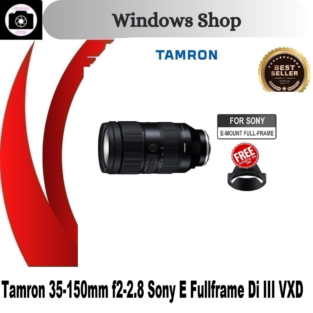 Tamron 35-150mm f2-2.8 Sony E Fullframe Di III VXD Tamron 35-150