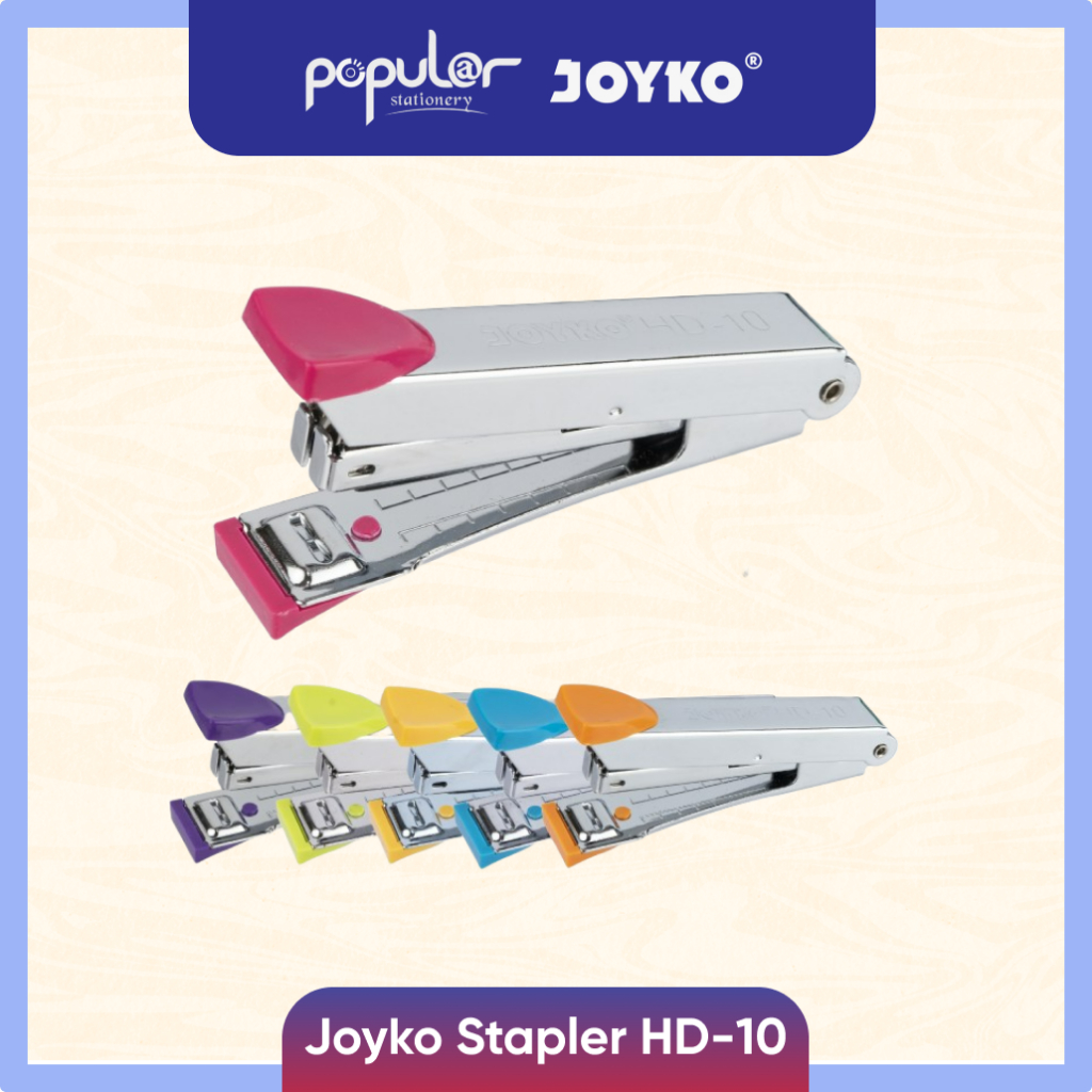 Joyko Stapler HD-10 | Stapler Kertas HD 10 Joyko | Stapler Cekrekan Kertas HD10 Joyko | Hekter Kerta