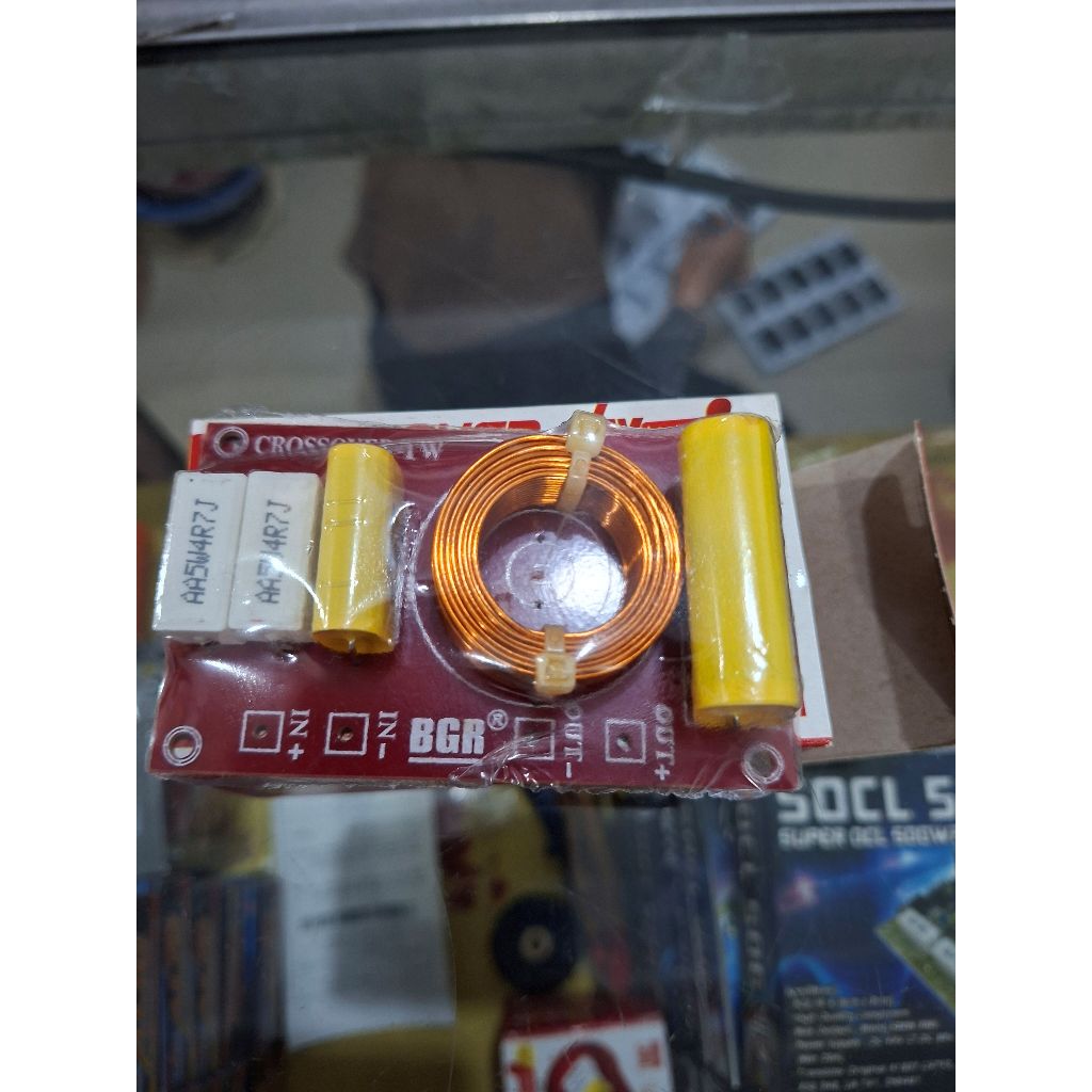 KIT CROSSOVER PASIF TWEETER 1 WAY BELL BGR kit cross pasif tweeter 1way