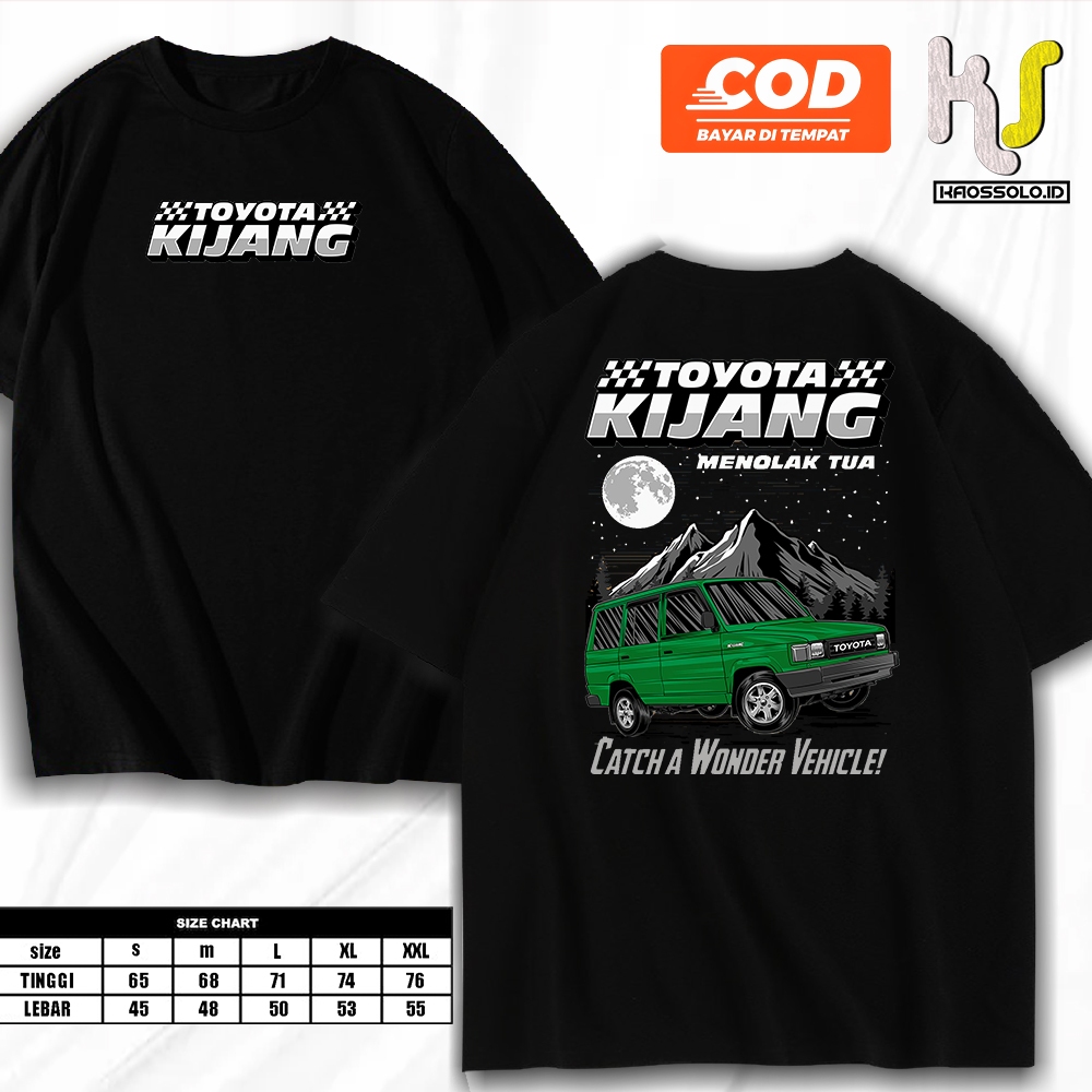 KAOS MOBIL TOYOTA KIJANG SUPER GRAND
