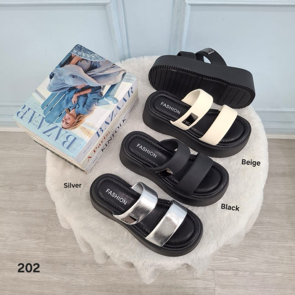 sendal wanita tapak sampan 5cm