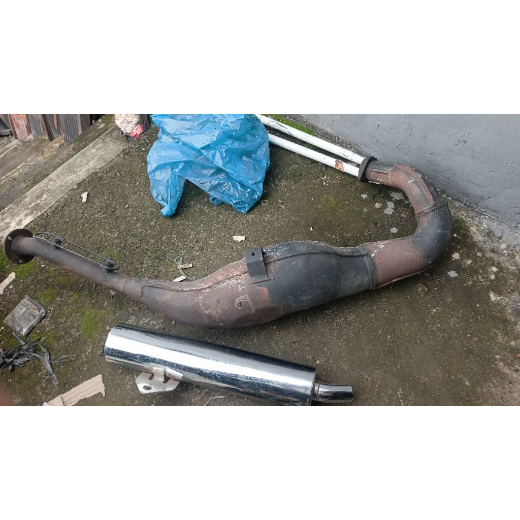 knalpot ORIginal Kawasaki ninja RR