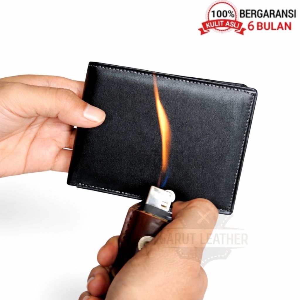 Dompet Pria Kulit Asli/Dompet Kulit Cowok/Dompet/Dompet Kulit Sapi Asli Garut