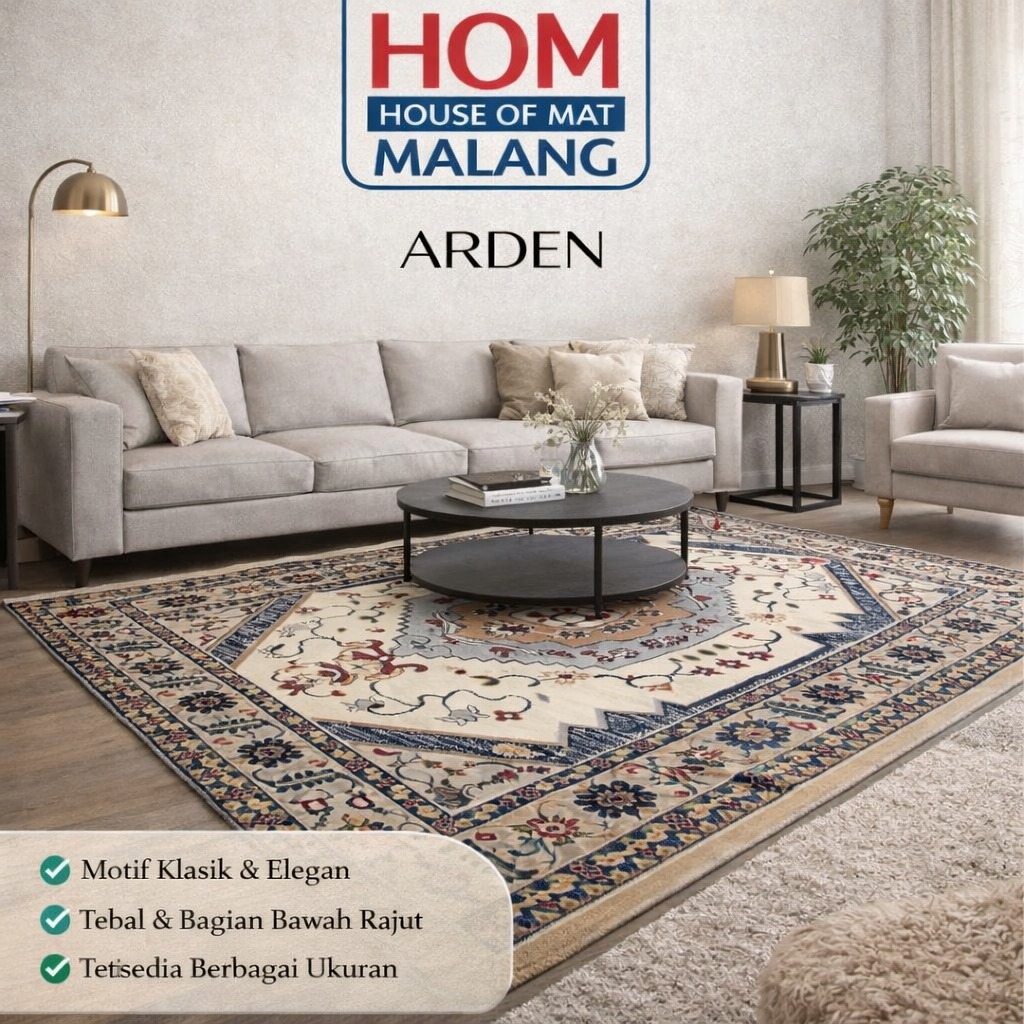 HOM Malang | Karpet Lantai Jumbo  Karpet ARDEN 230 X 310