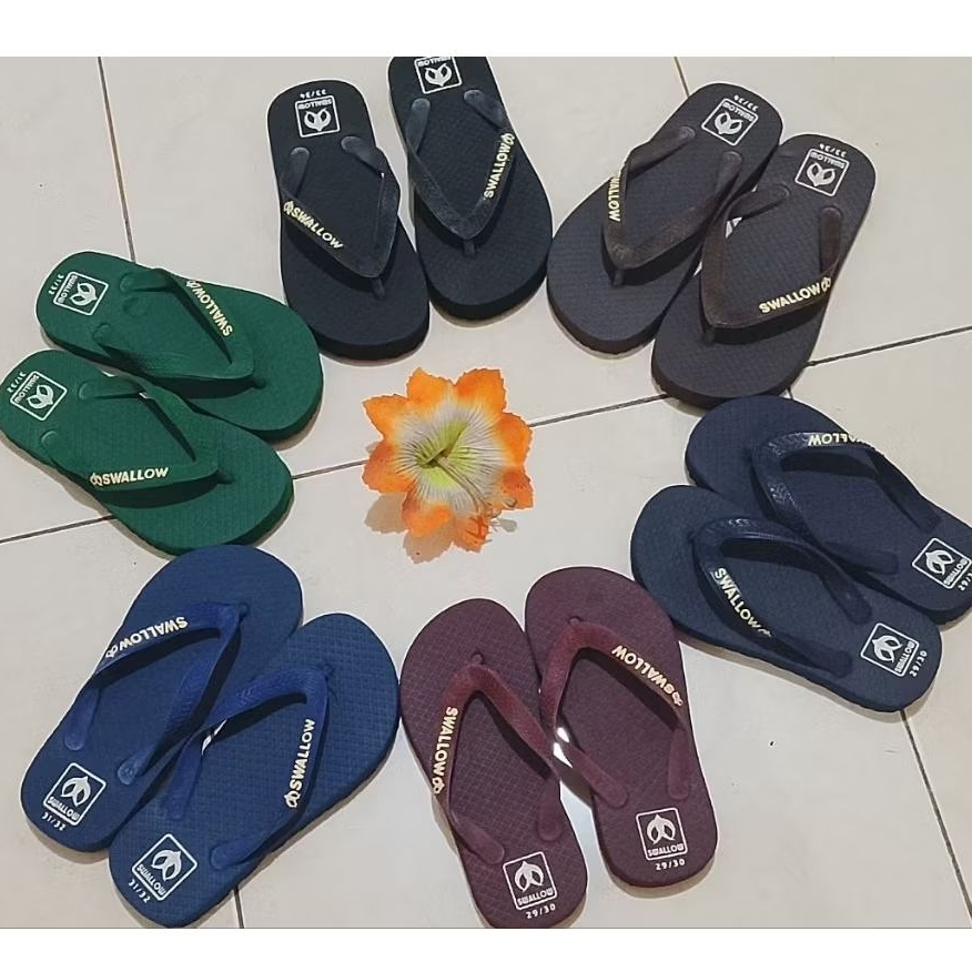 Sandal jepit swallow anak/sendal jepit SWALLOW LEGIAN KIDS