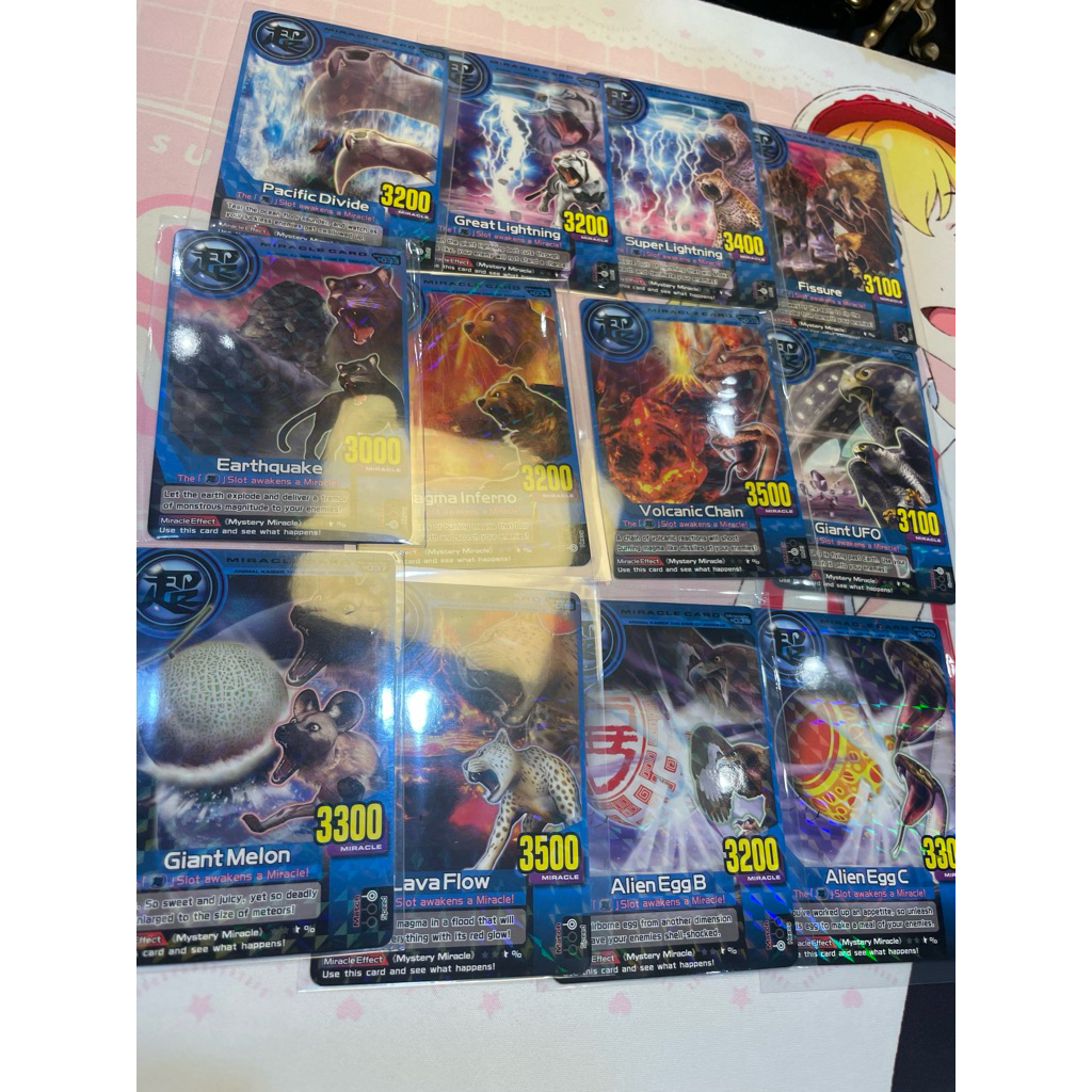 Animal Kaiser Plus Cards Kartu V2 Miracle card
