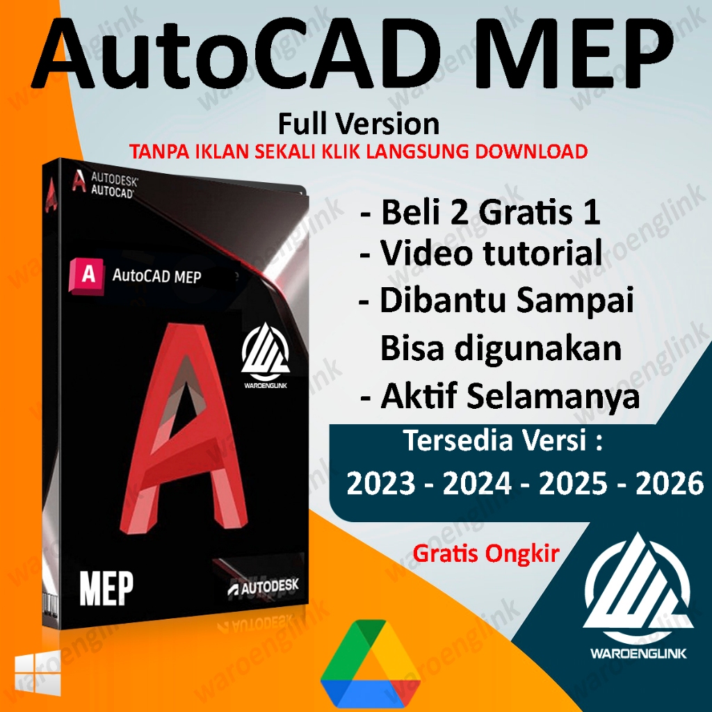 Autocad MEP 2026 Mep terbaru 2026 | Windows | Full Version | Lifetime