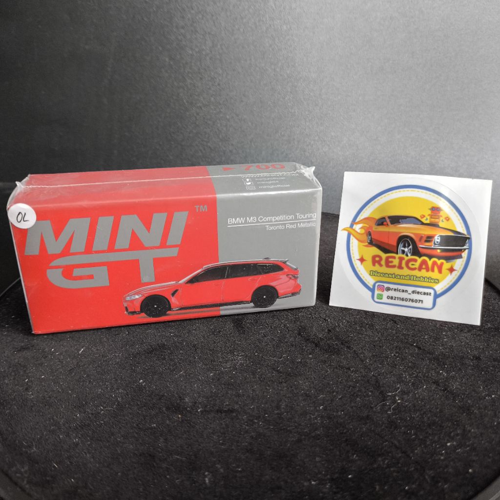 MINI GT - BMW M3 COMPETITION TOURING | TORONTO RED METALLIC