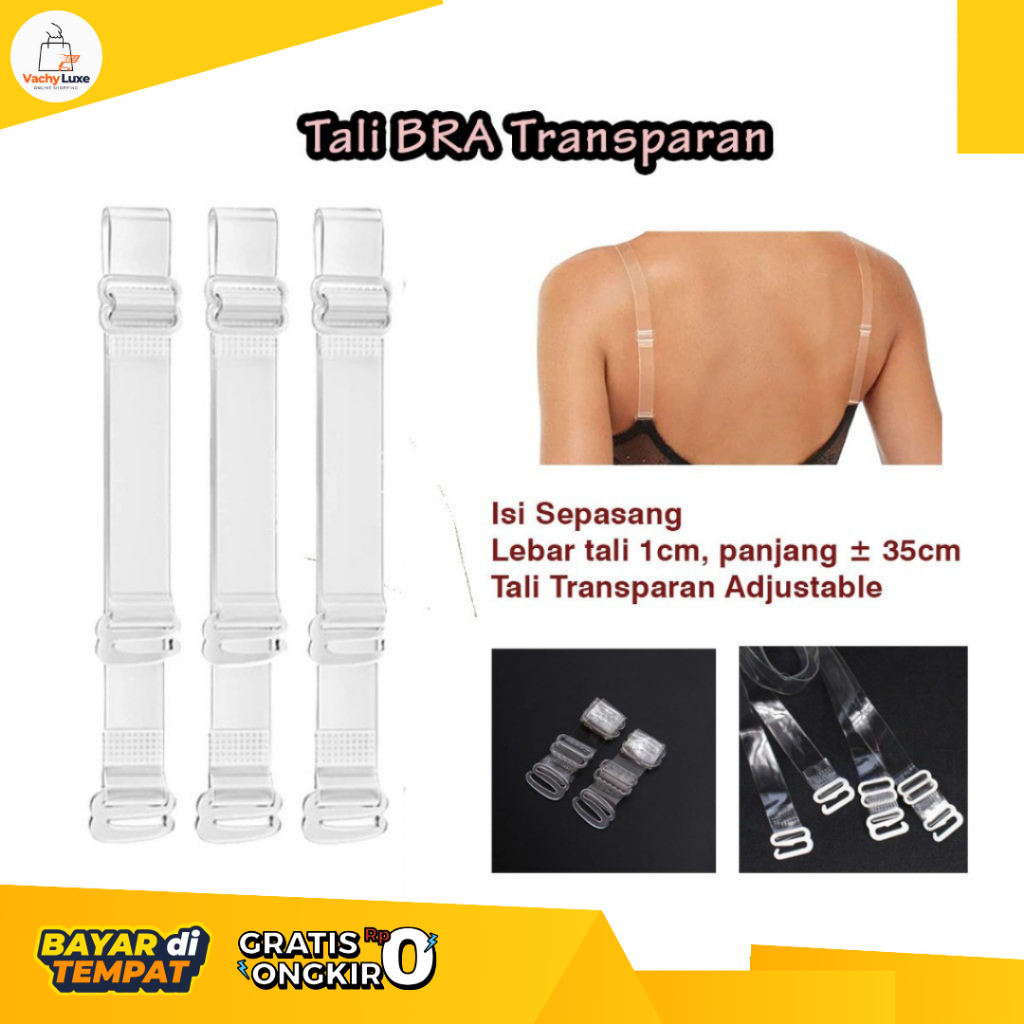 Tali Bra Transparan Tali Bra Bening tali bh transparan tali bh bening