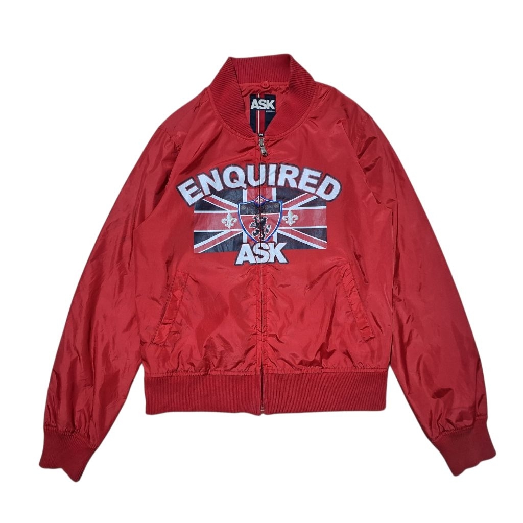 Ask Enquired Bomber Jacket