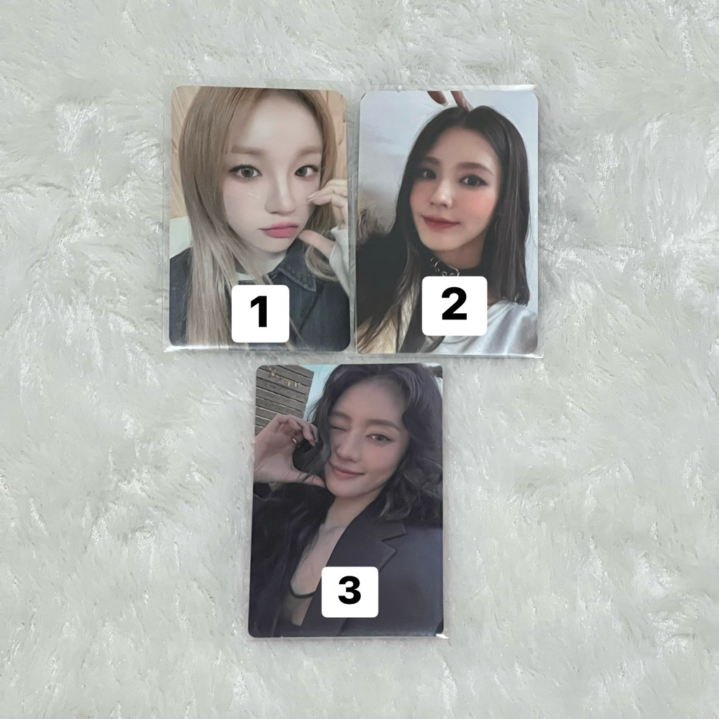 Photocard (PC) Official I-DLE Yuqi Miyeon Minnie gidle idle