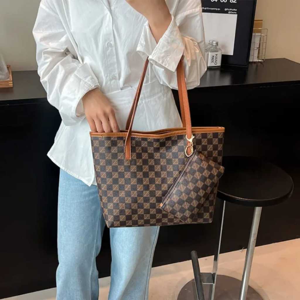 Totebag Wanita Zalea Tas Wanita Kuliah Kerja Terbaru Elegant Multifungsi