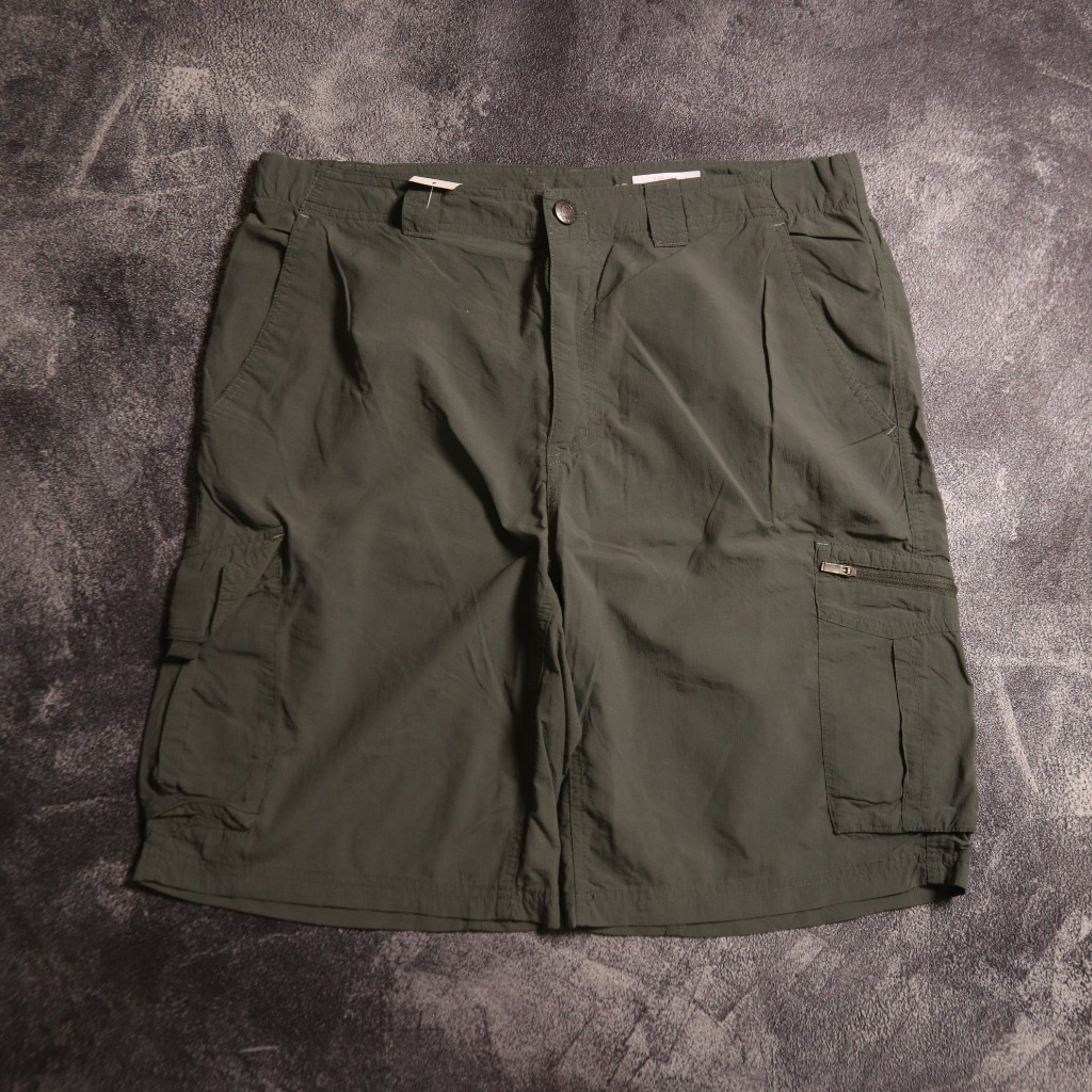 CELANA PENDEK COLUMBIA OMNI SHADE OUTDOOR CARGO SHORT PANTS SP114 SIZE 33