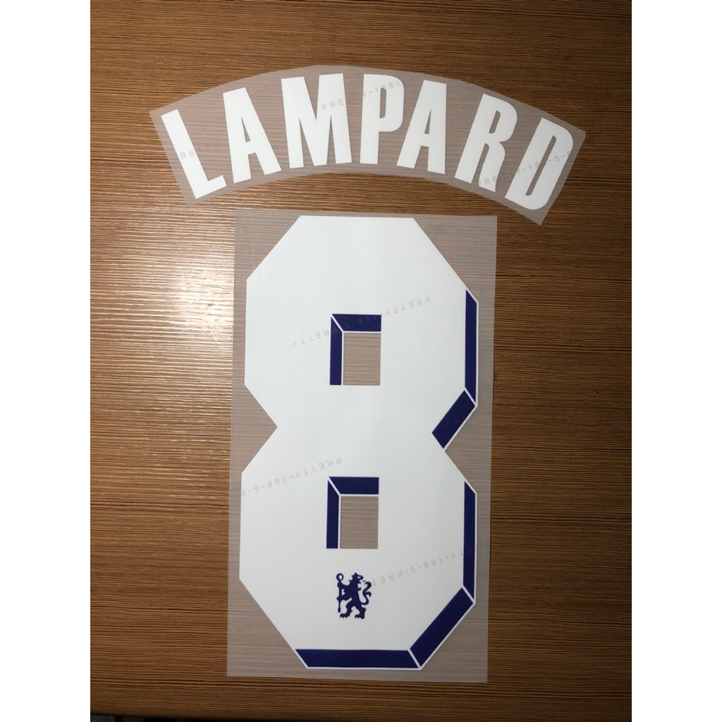 NAMESET LAMPARD, MATA, DROGBA, TERRY (CHELSEA HOME 2011-2012)